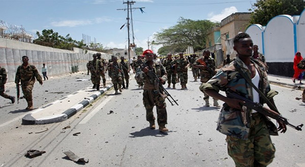 Somalian troops